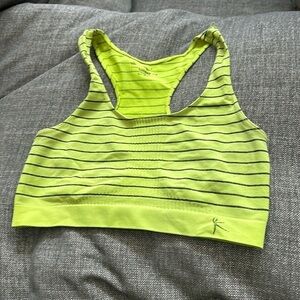Neon striped‎ danksin Sports bra ♥️ sports bra # 5